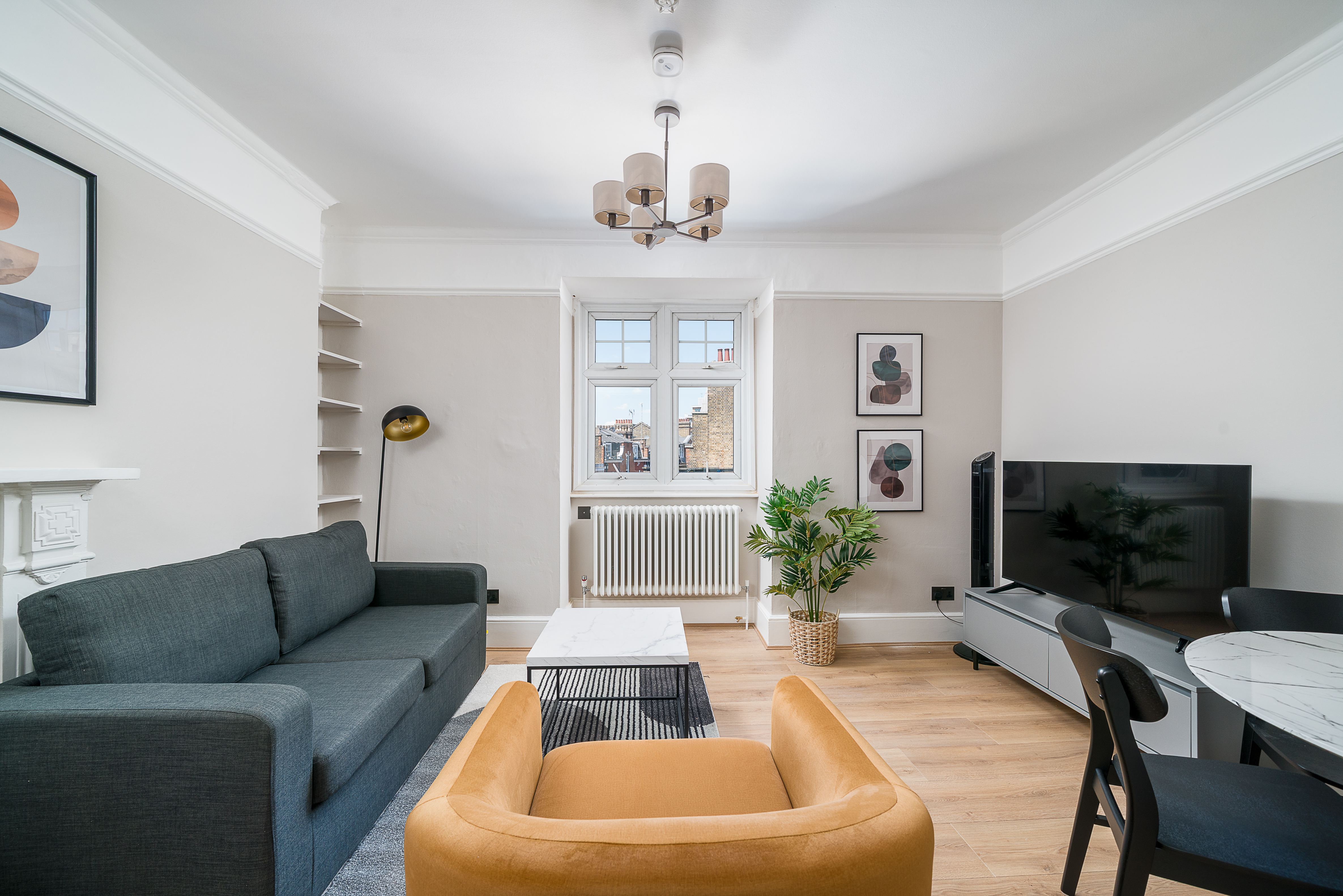 Central 1-Bedroom with Kitchen in Fitzrovia
