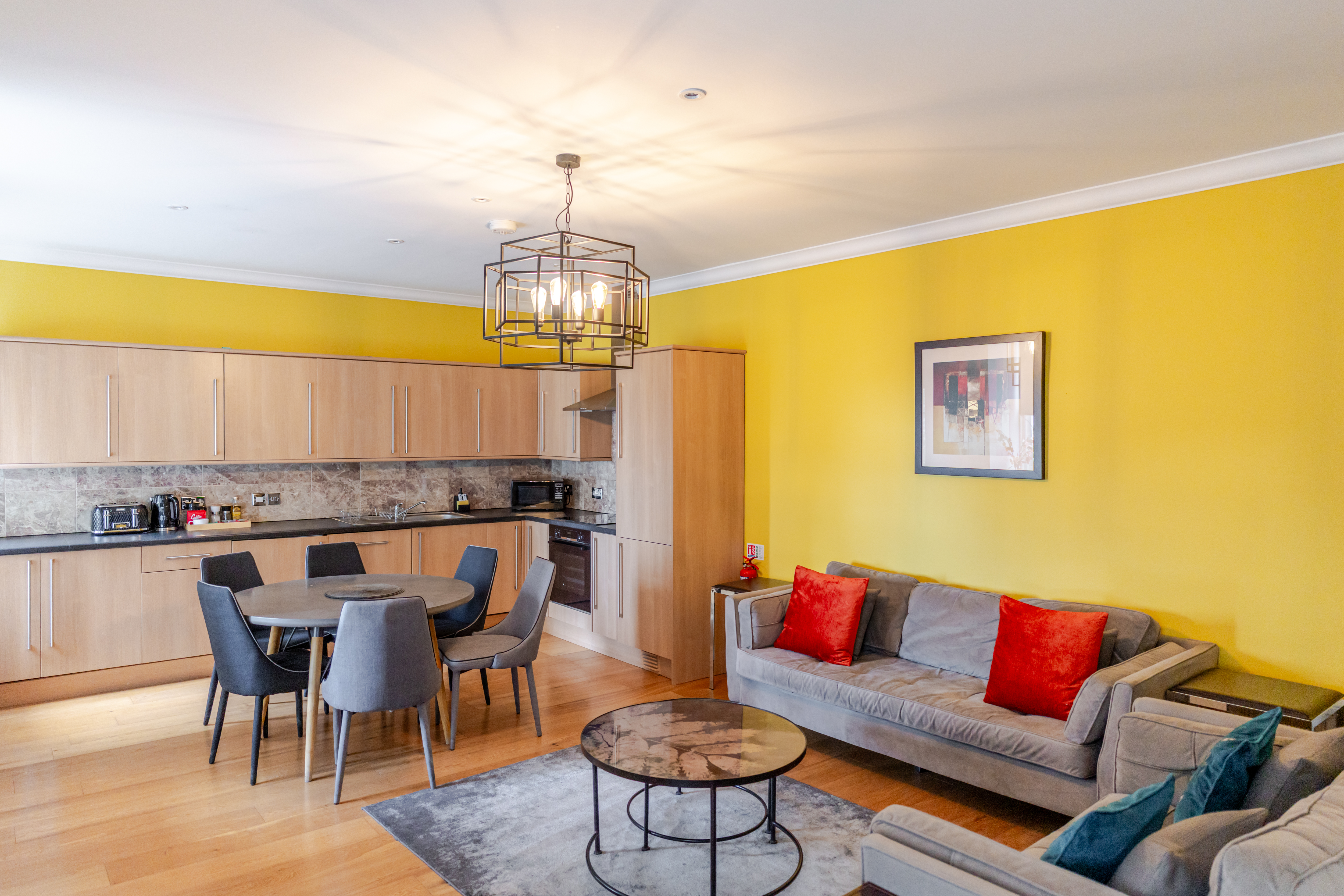 Royal Mile Apartments living area