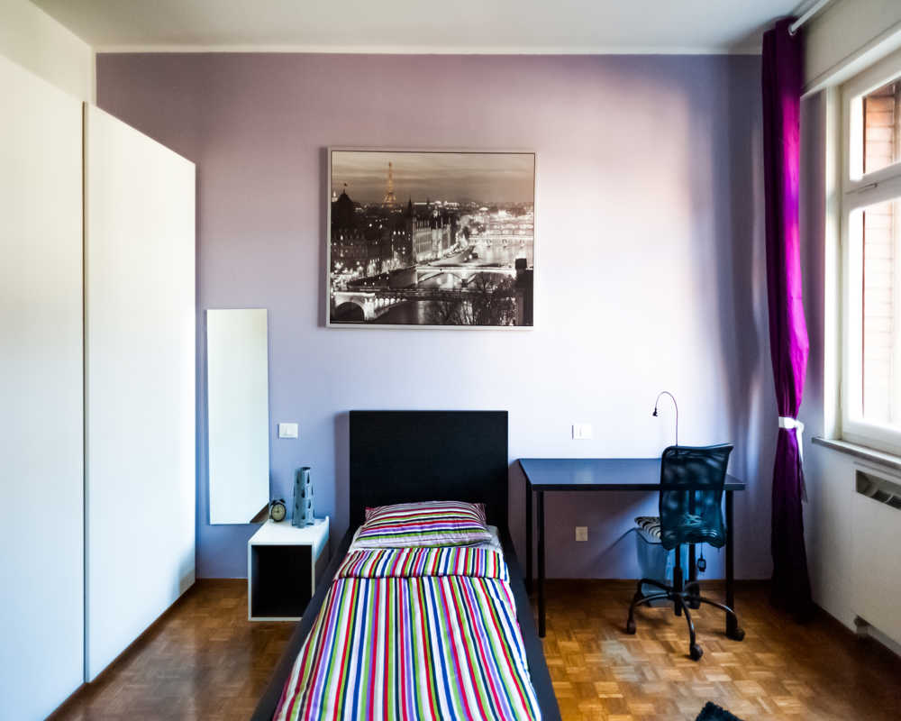 Chambre simple Bologne, 3 chambres, 22m² — photo 51