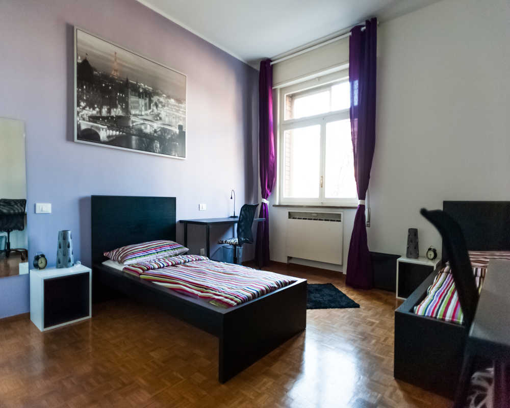 Chambre simple Bologne, 3 chambres, 22m² — photo 23