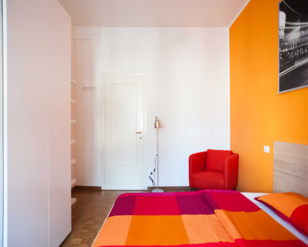 Chambre simple Bologne, 3 chambres, 18m² — photo 22