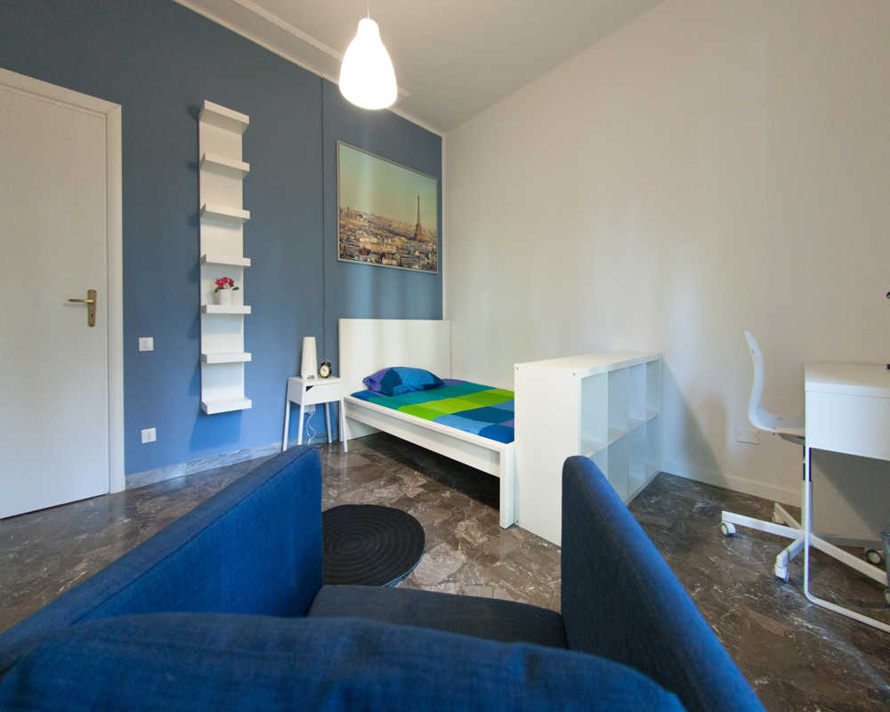 Habitación individual Bolonia, 4 habitaciones, 18m² — foto 37