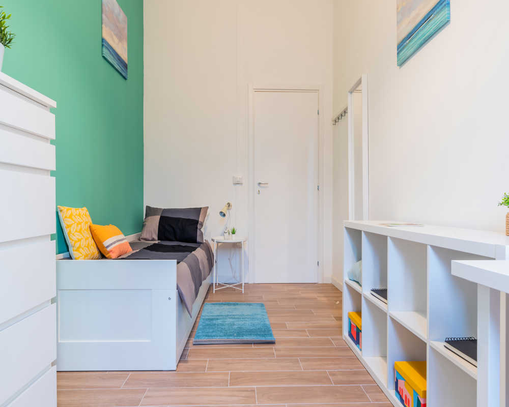 Chambre simple Bologne, 8 chambres, 13,77m² — photo 3