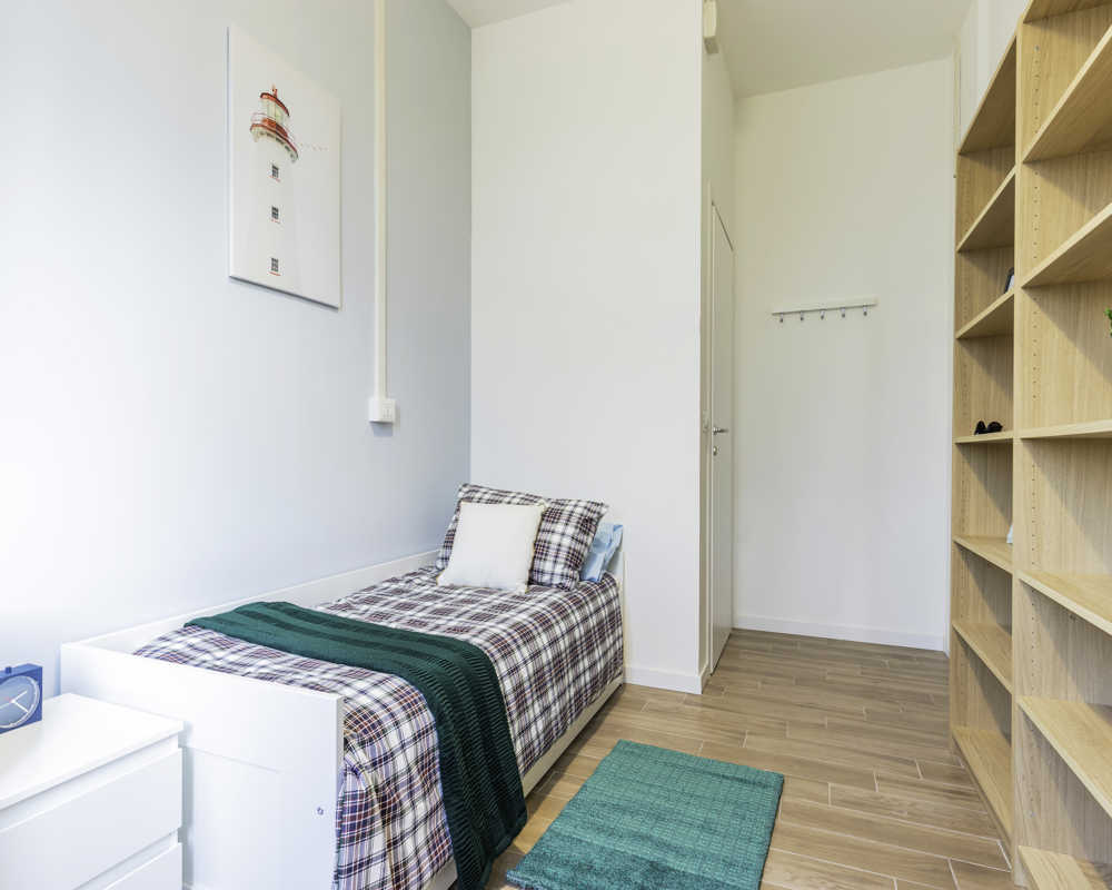 Chambre simple Bologne, 8 chambres, 12,52m² — photo 3