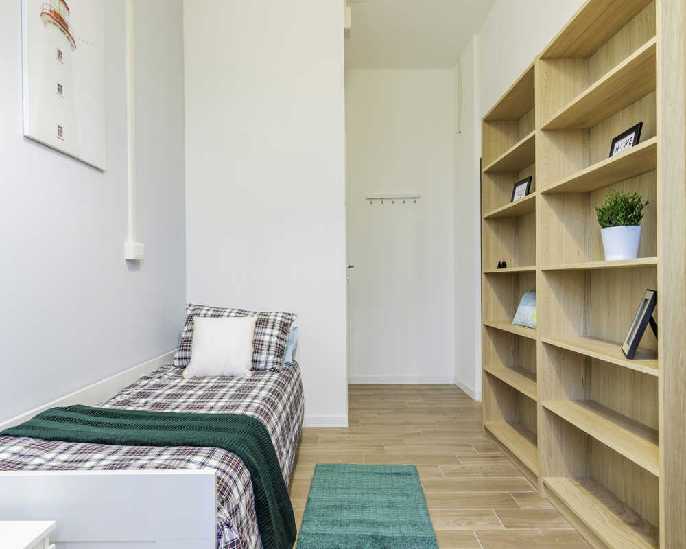 Chambre simple Bologne, 8 chambres, 12,52m² — photo 2