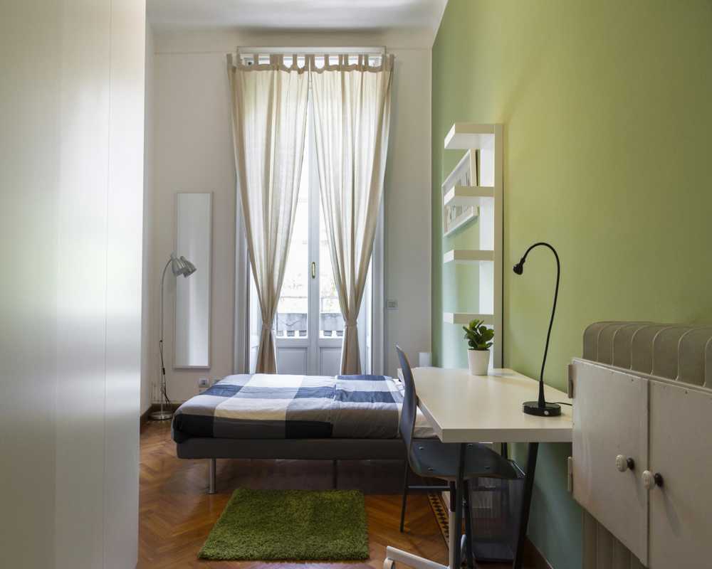 Habitación individual Milano, 4 habitaciones, 12m² — foto 30