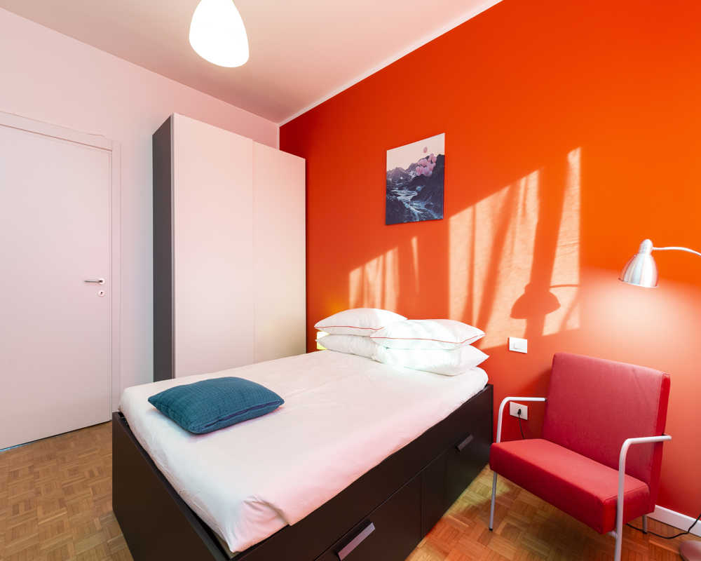 Habitación individual Milano, 4 habitaciones, 17m² — foto 56