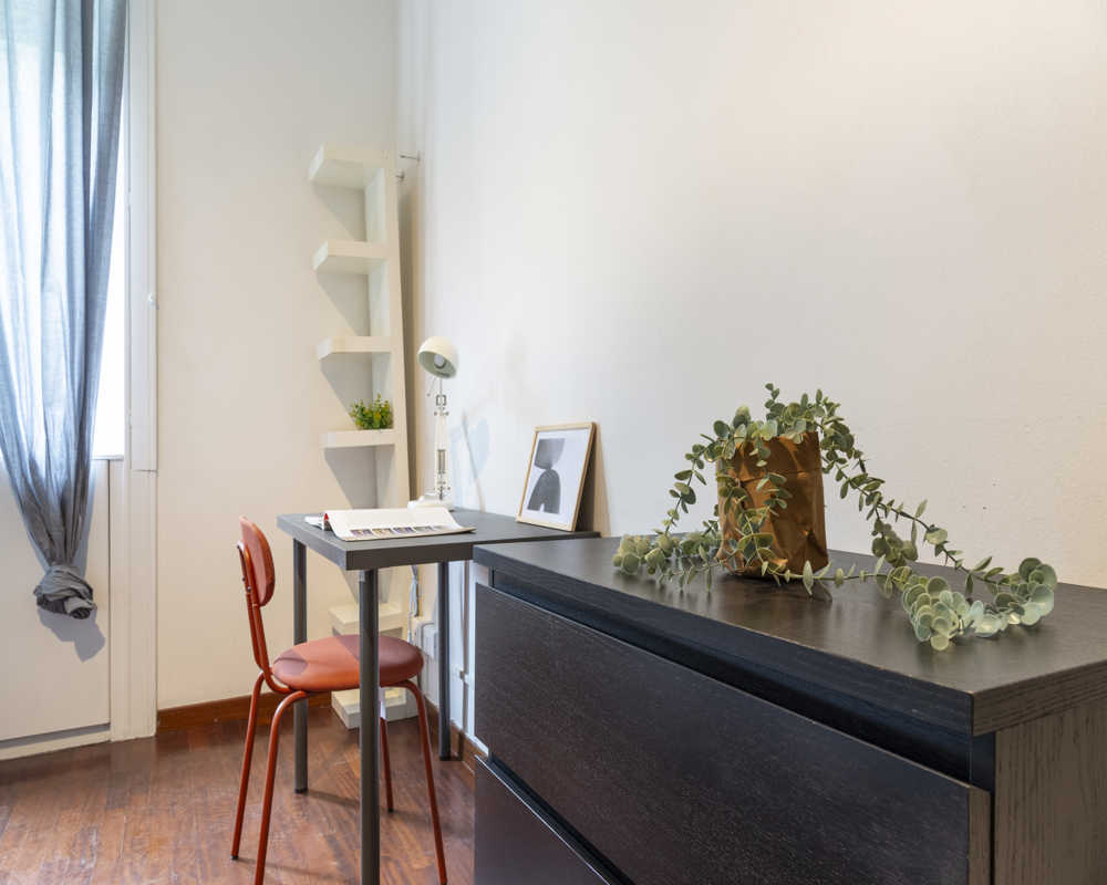 Habitación individual Milano, 4 habitaciones, 18m² — foto 9