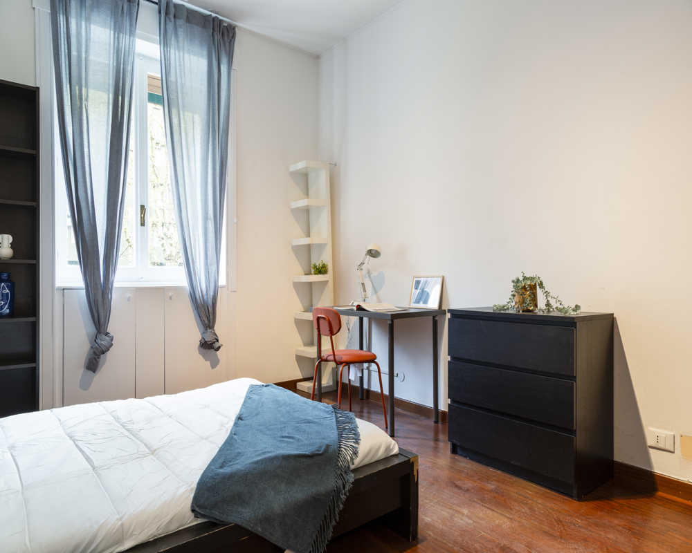 Habitación individual Milano, 4 habitaciones, 18m² — foto 12