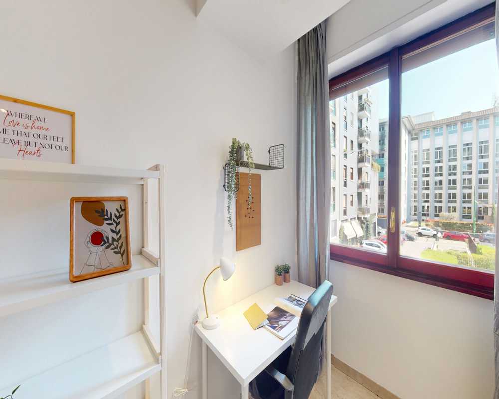 Habitación individual Milano, 7 habitaciones, 21m² — foto 15