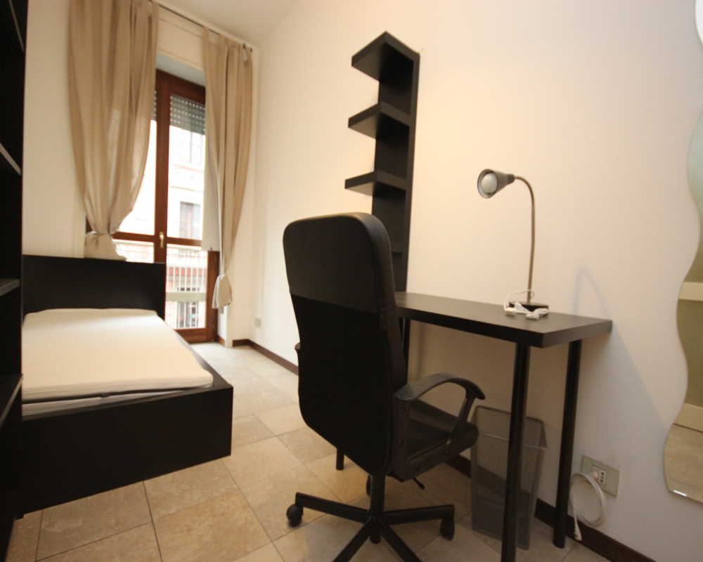 Single room Milano, 5 beds, 14m² — photo 3