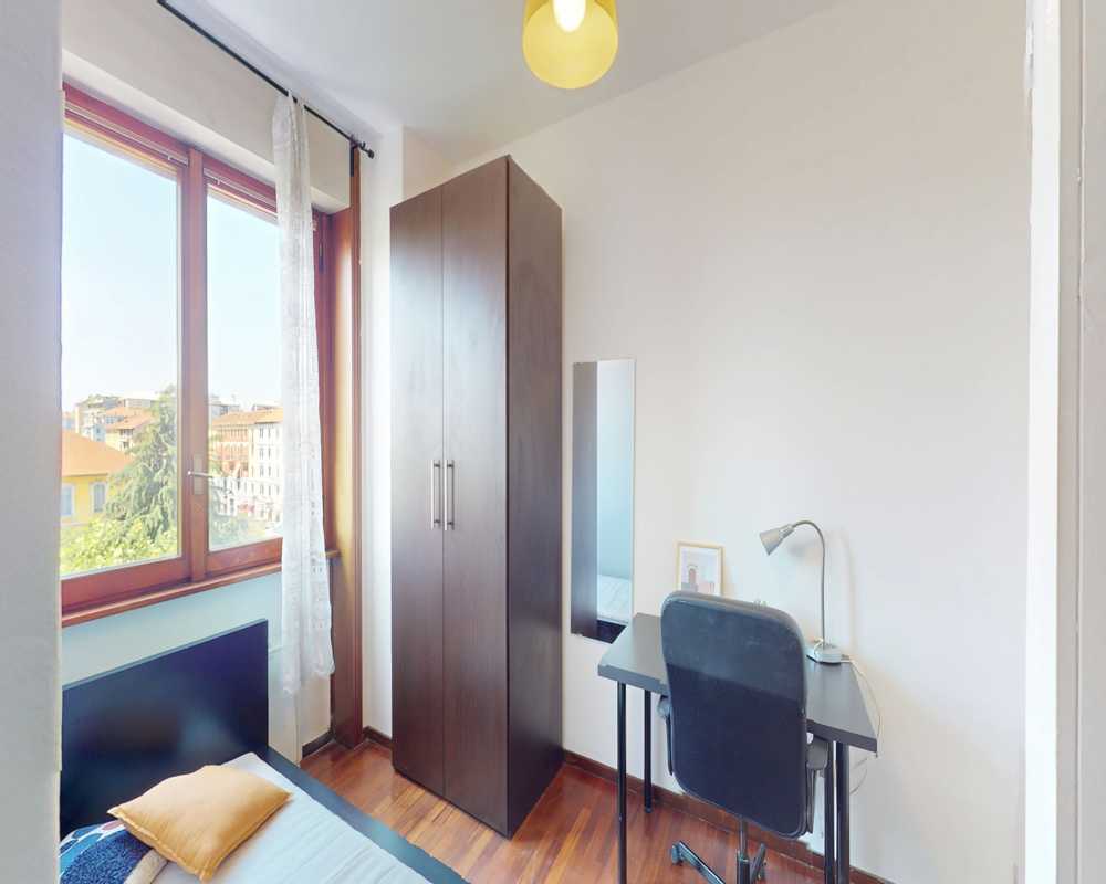 Single room Milano, 5 beds, 9m² — photo 9
