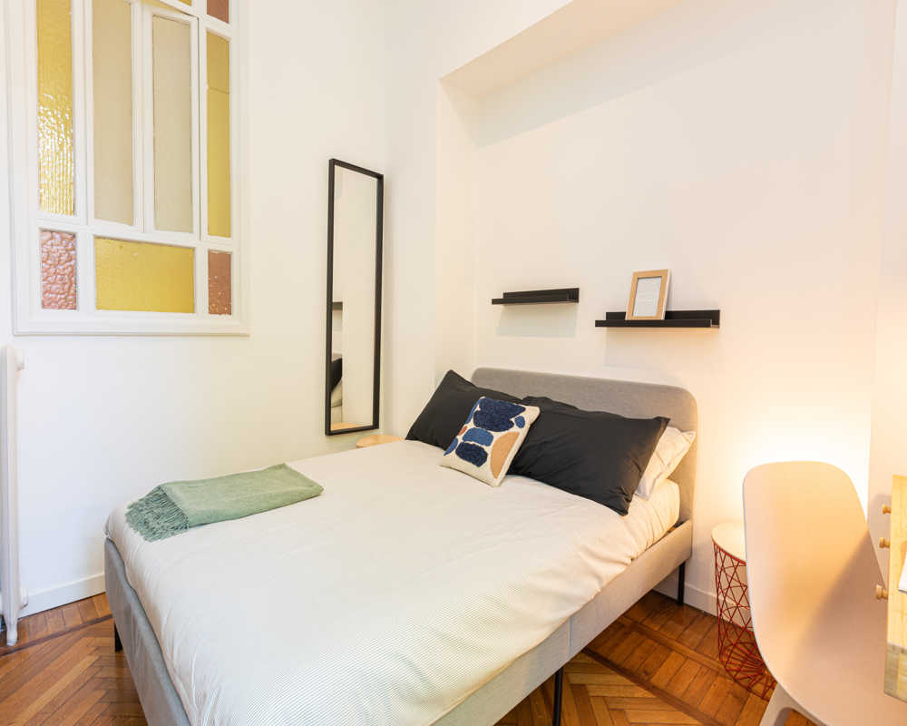 Habitación individual Milano, 4 habitaciones, 12m² — foto 22