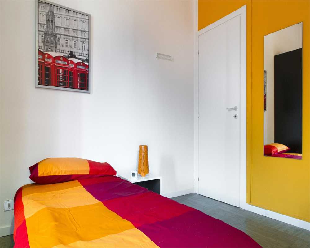 Habitación individual Milano, 2 habitaciones, 20m² — foto 36