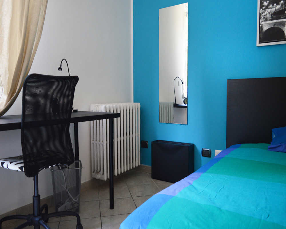 Habitación individual Milano, 4 habitaciones, 16m² — foto 25