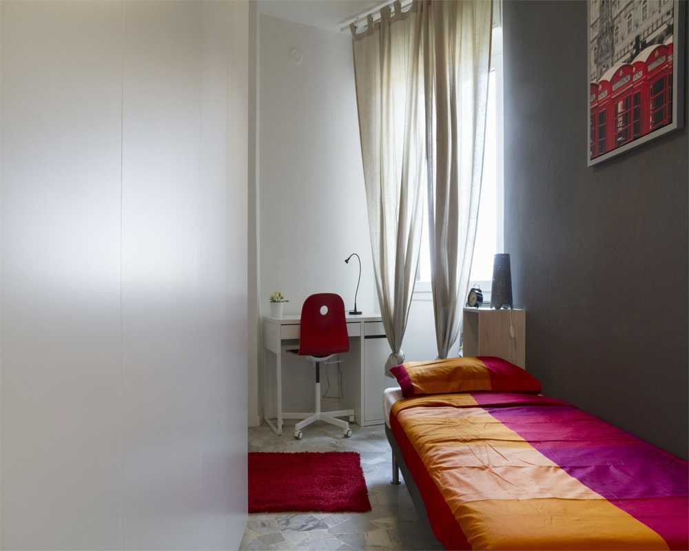 Chambre simple Milano, 3 chambres, 10m² — photo 36