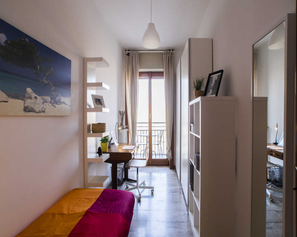 Habitación individual Milano, 3 habitaciones, 10m² — foto 44
