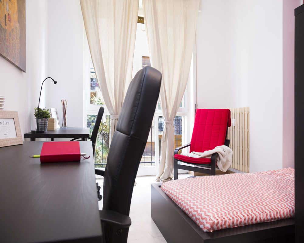 Chambre simple Milano, 4 chambres, 24m² — photo 31