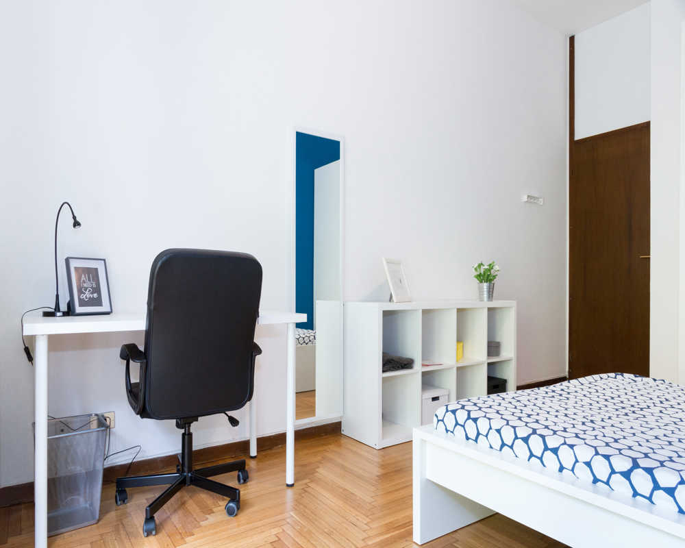 Habitación individual Milano, 4 habitaciones, 19m² — foto 3