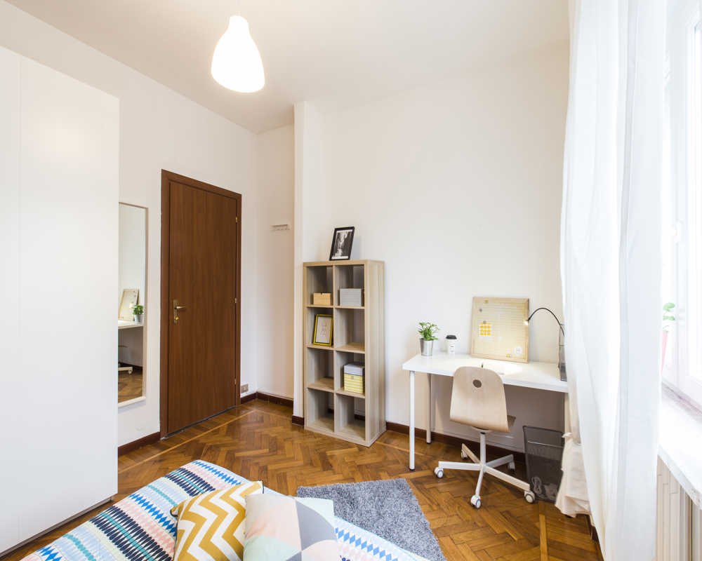 Chambre simple Milano, 3 chambres, 16m² — photo 4