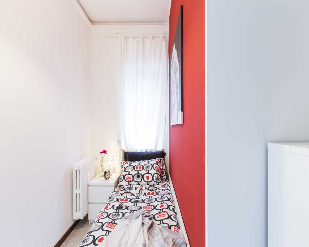 Chambre simple Milano, 3 chambres, 9m² — photo 3