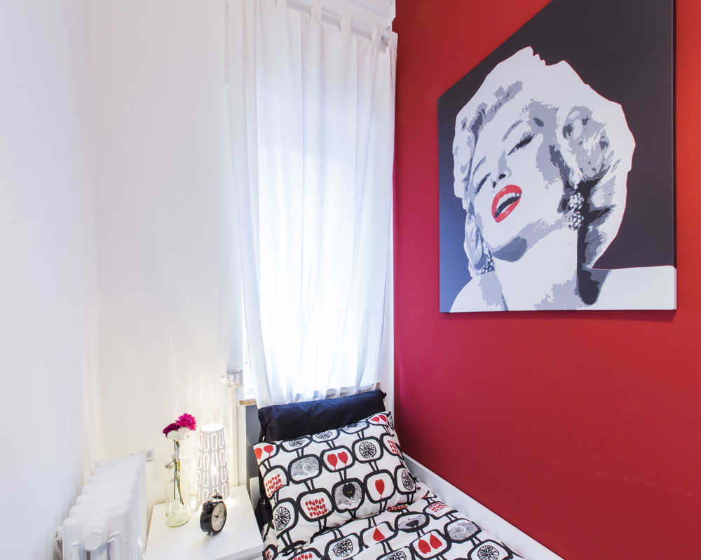 Chambre simple Milano, 3 chambres, 9m² — photo 4