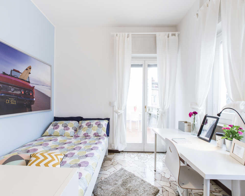Habitación individual Milano, 4 habitaciones, 17m² — foto 71