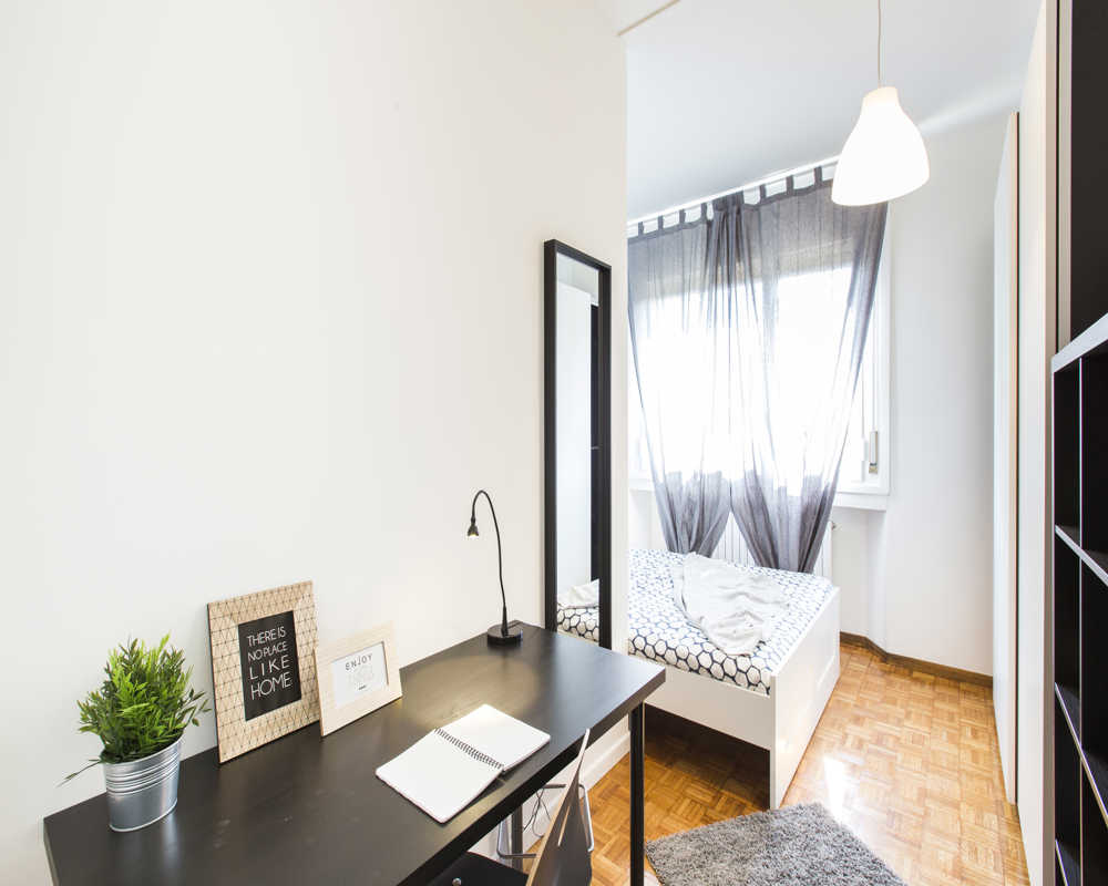 Habitación individual Milano, 4 habitaciones, 11,48m² — foto 30