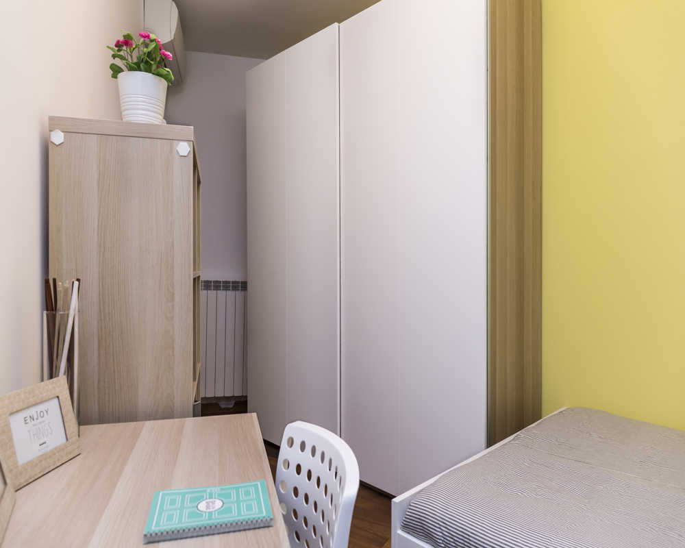 Habitación individual Milano, 6 habitaciones, 13m² — foto 95