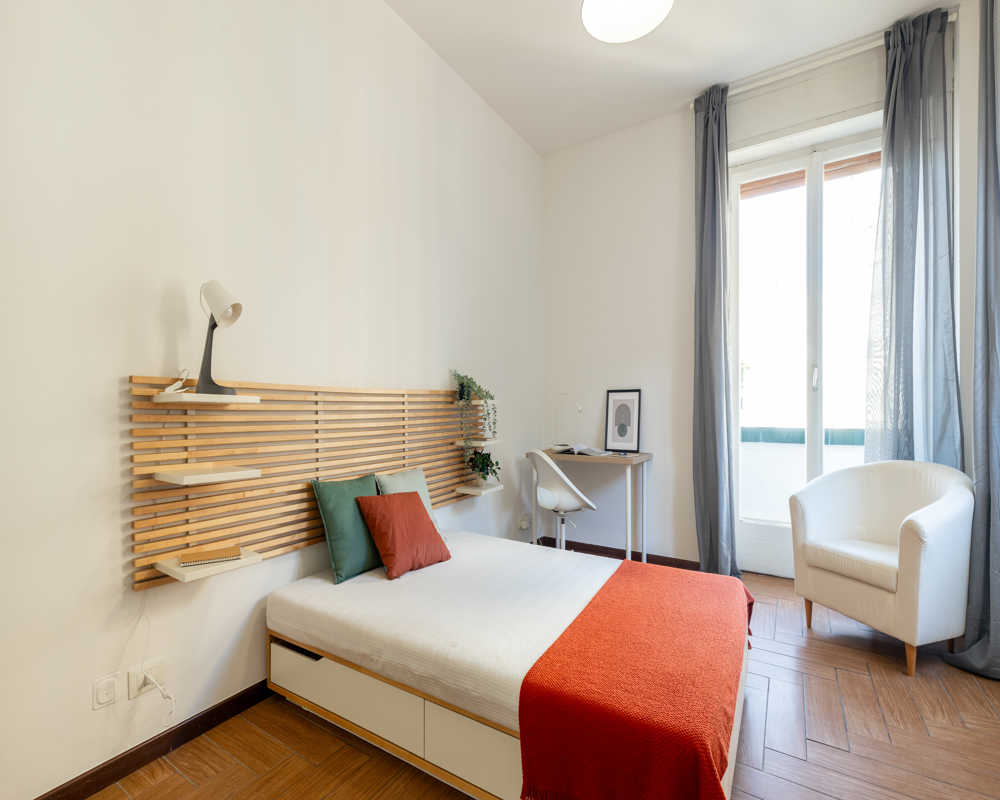 Chambre simple Milano, 4 chambres, 19m² — photo 3