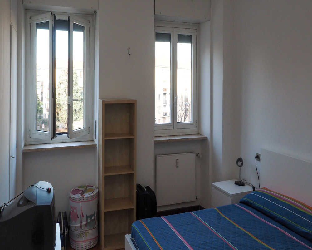 Habitación individual Milano, 3 habitaciones, 14m² — foto 20