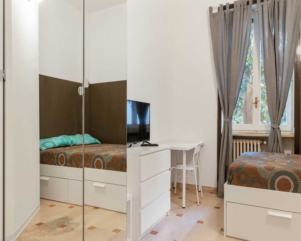 Habitación individual Milano, 7 habitaciones, 12,13m² — foto 36