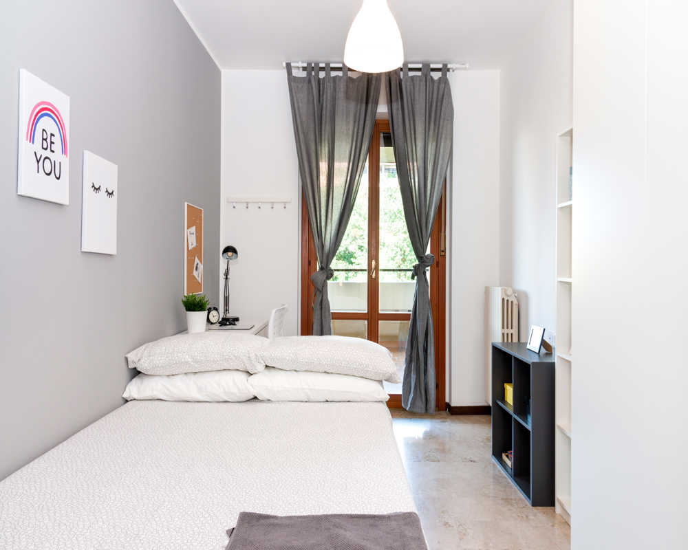 Habitación individual Milano, 5 habitaciones, 12,87m² — foto 3