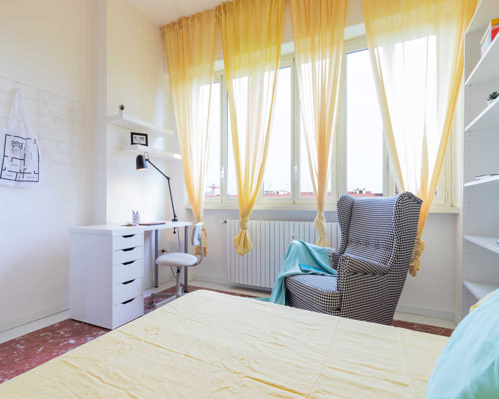 Chambre simple Milano, 5 chambres, 16,27m² — photo 9