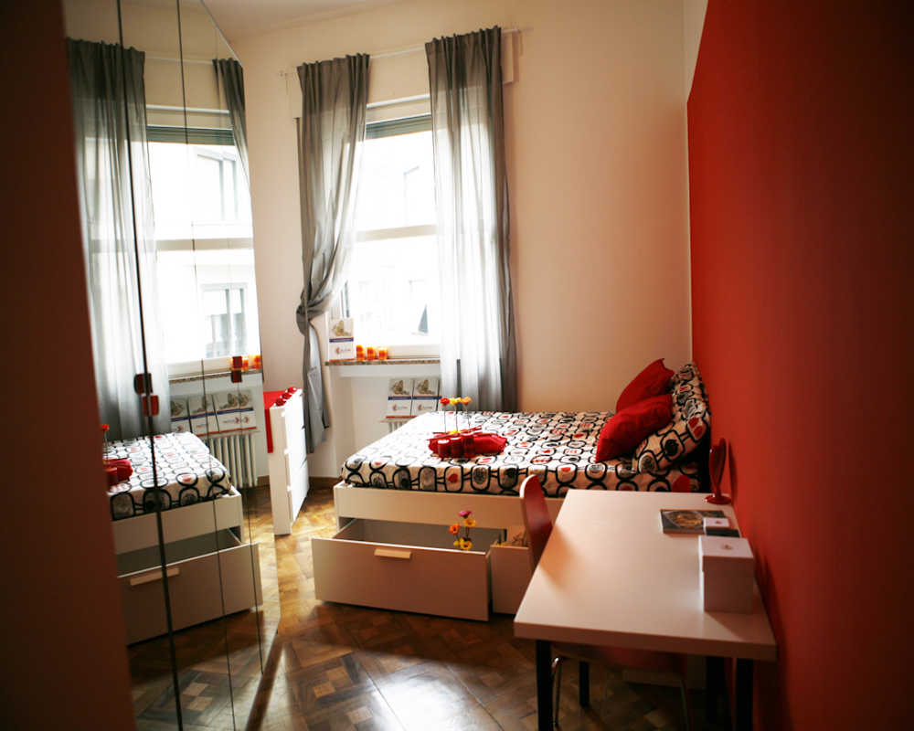 Chambre simple Milano, 6 chambres, 15,78m² — photo 7