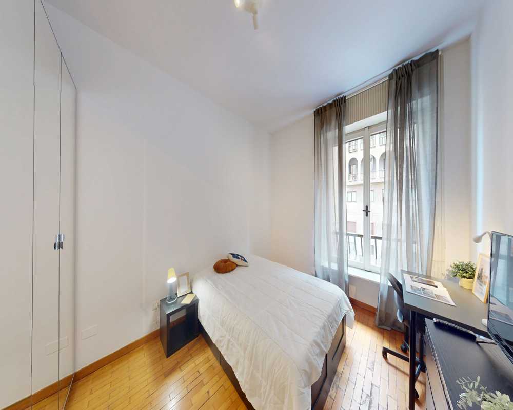 Habitación individual Milano, 5 habitaciones, 15,57m² — foto 24