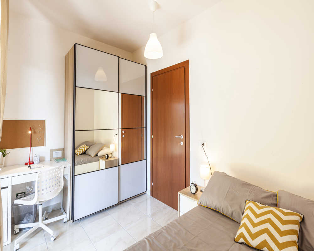 Chambre simple Milano, 2 chambres, 10,81m² — photo 2