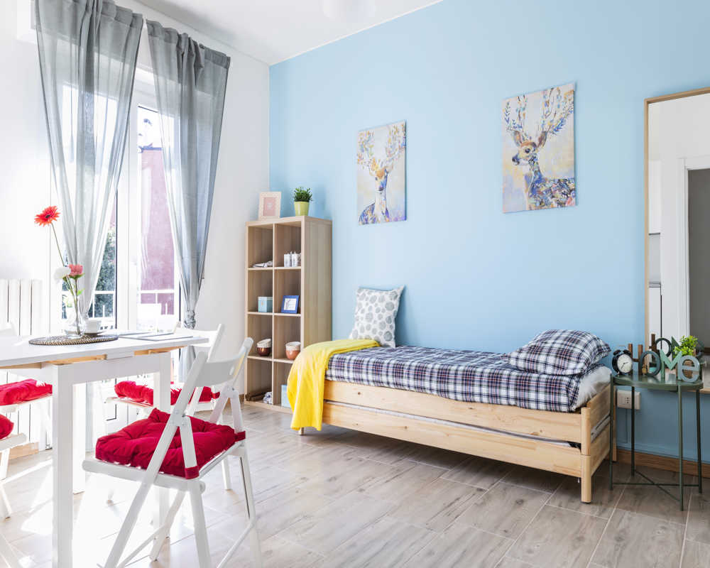 Habitación individual Milano, 2 habitaciones, 23,64m² — foto 12