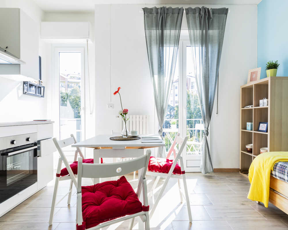 Habitación individual Milano, 2 habitaciones, 23,64m² — foto 15