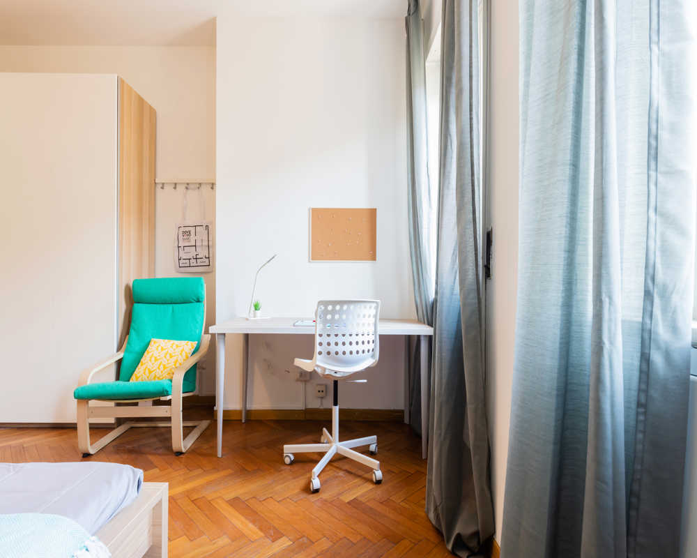 Camera singola Milano, 4 camere, 21,62m² — foto 31