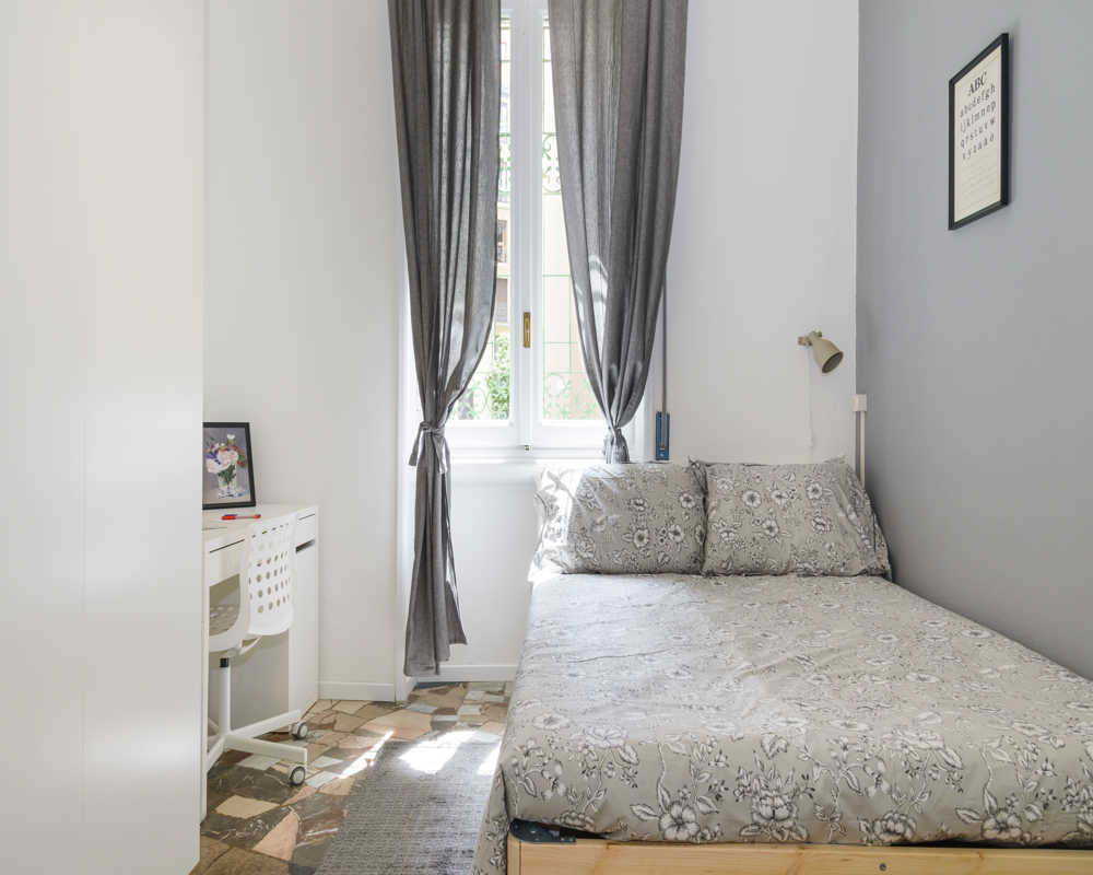 Single room Milano, 4 beds, 12.04m² — photo 12
