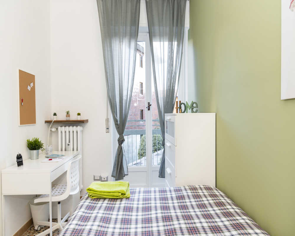 Chambre simple Milano, 3 chambres, 13,34m² — photo 4