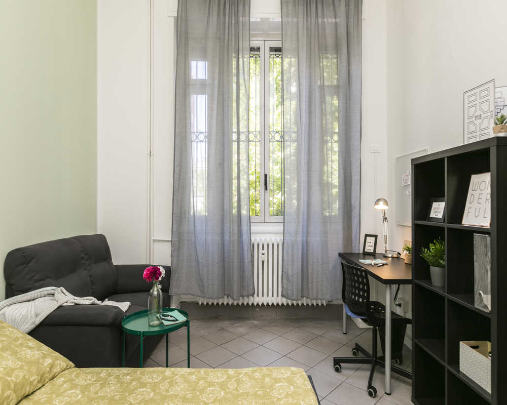 Chambre simple Milano, 4 chambres, 18,65m² — photo 9