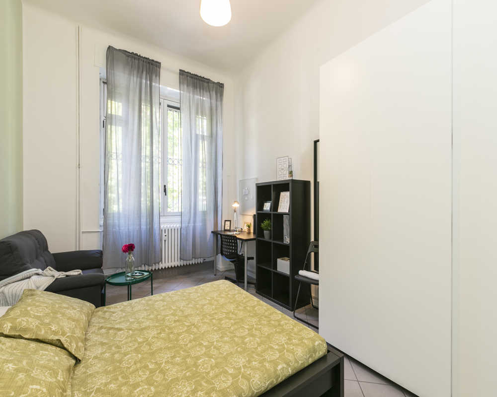 Chambre simple Milano, 4 chambres, 18,65m² — photo 11