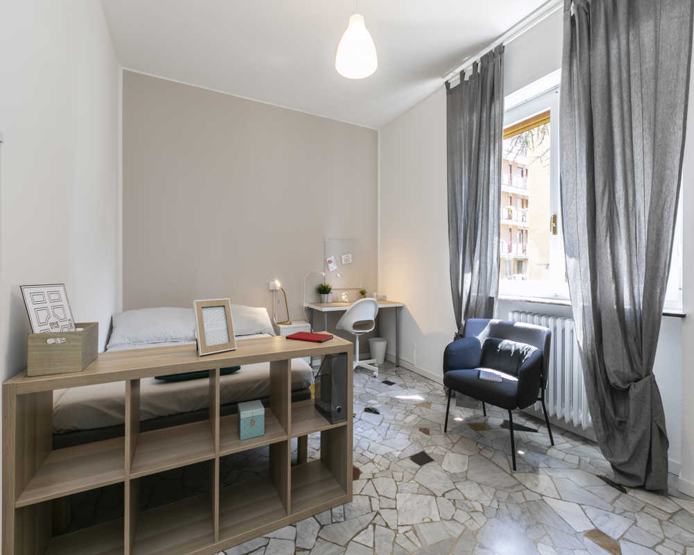 Single room Milano, 5 beds, 18.45m² — photo 36
