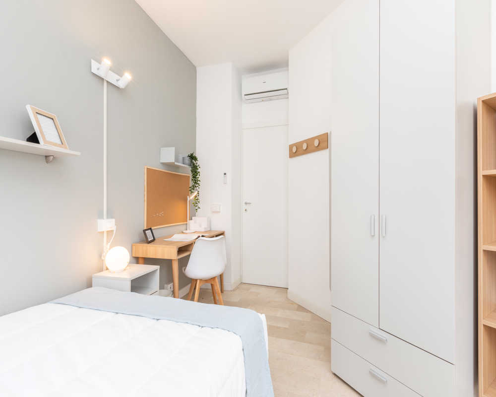 Single room Milano, 4 beds, 13.72m² — photo 24