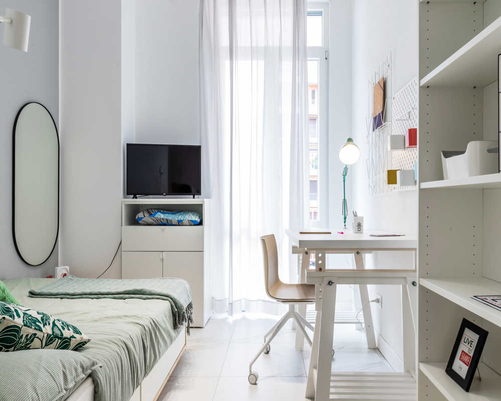 Chambre simple Milano, 7 chambres, 16,71m² — photo 12