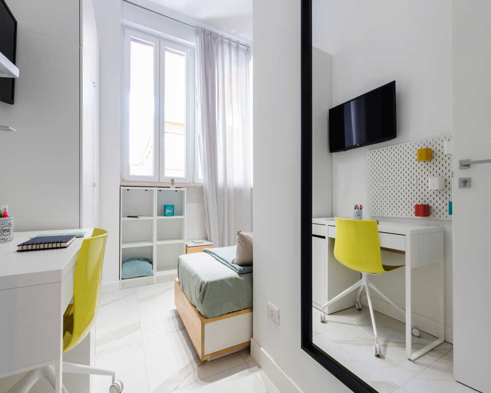 Camera singola Milano, 3 camere, 10,35m² — foto 43