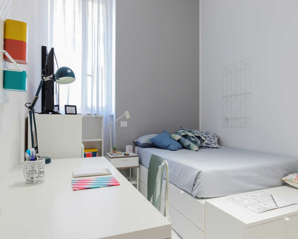 Habitación individual Milano, 4 habitaciones, 15,62m² — foto 24