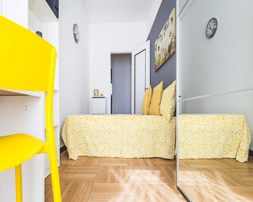 Chambre simple Milano, 4 chambres, 12,34m² — photo 25